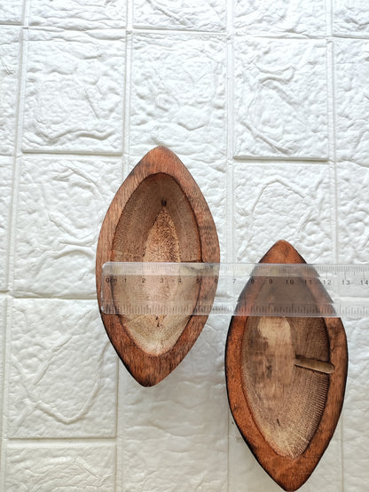 Eye Wooden Bowl for Candles