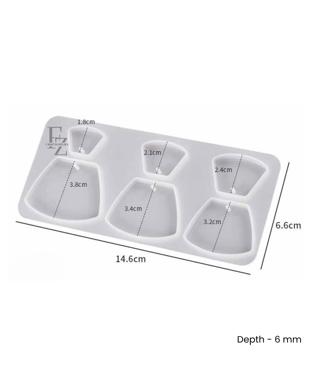 4 Sided Earring Mould