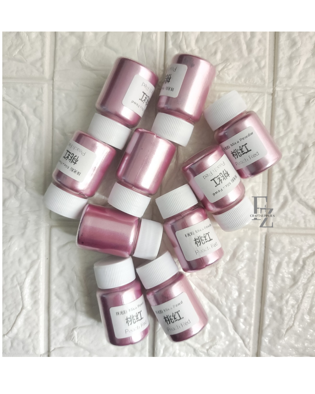 Pearl Mica Powder 10g - Pearl Red