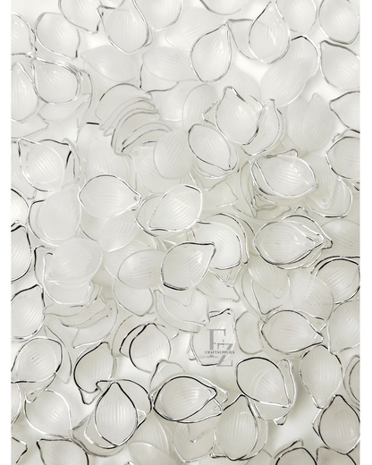 Acrylic Petal D1 - Silver