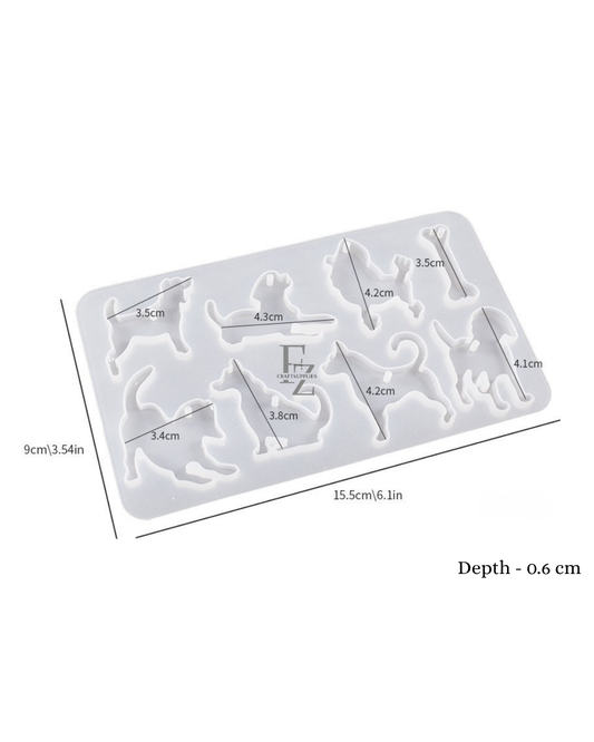 Doggy Keychain/ Pendant Mould