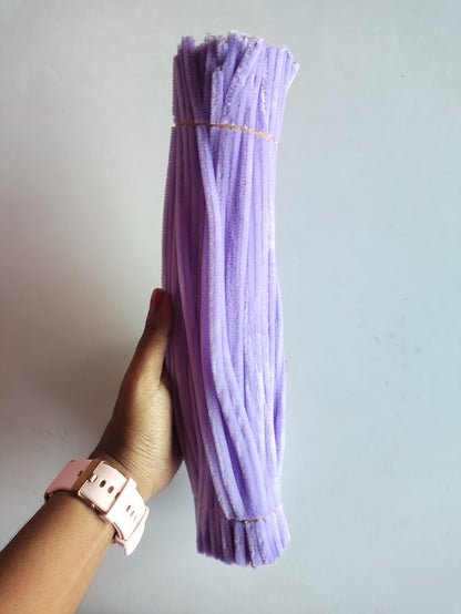Pipe Cleaner 8MM - Lavendar (B)