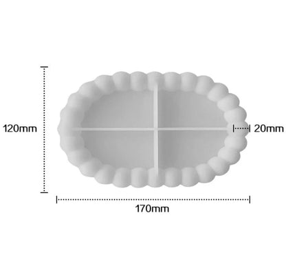 Oval Bubble Tray Mould