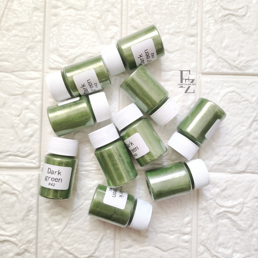 Mica Powder 10g - Dark Green