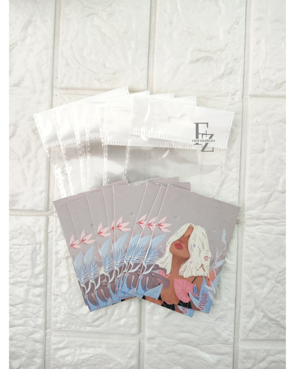 Jewelry Display Card - D5