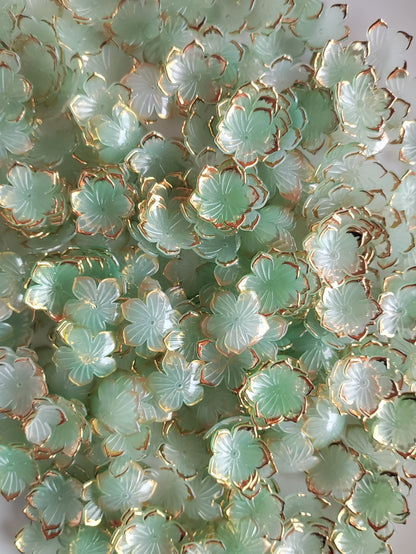 Acrylic Flower Green - 20 grams