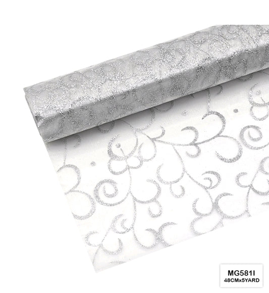 Glittery Designer Net Roll