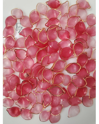 Acrylic Petal D1 - Light Red