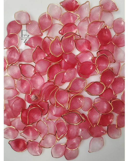 Acrylic Petal D1 - Light Red