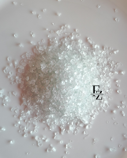 Transparent Glass Stones 3 - 5mm - 200g