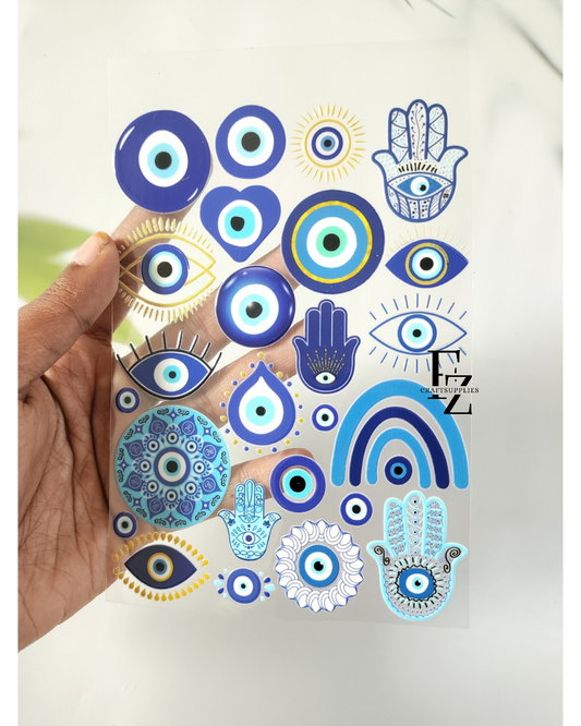 Evil eye Peel off Sticker