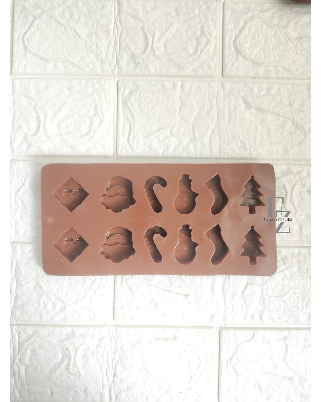 12 Cavity Christmas Candle Mould