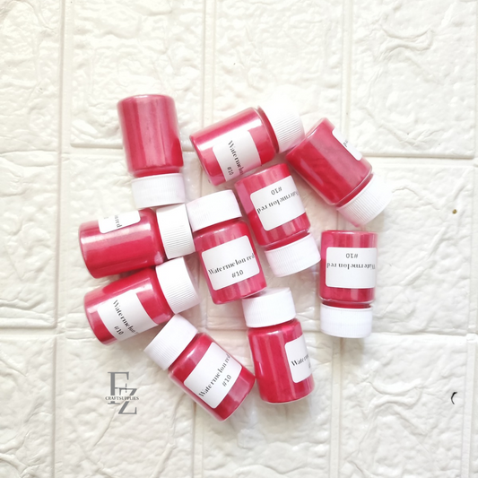 Mica Powder 10g - Watermelon Red