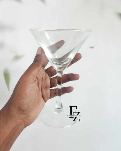 Martini Candle Glass Jar