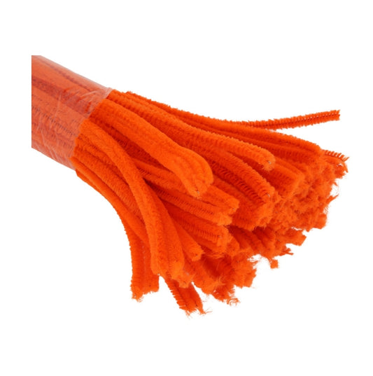 Pipe Cleaner F. Orange - 1 Pack (100 pcs)