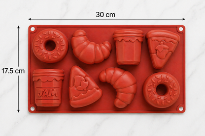 Mini Bakery Bites Toy Concrete Mould - Heavy quality