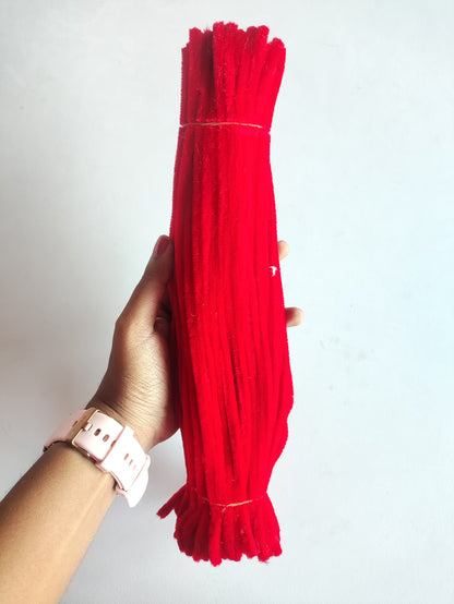 Pipe Cleaner 8MM - Red
