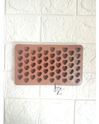 55 Cavity Small Heart Candle Mould