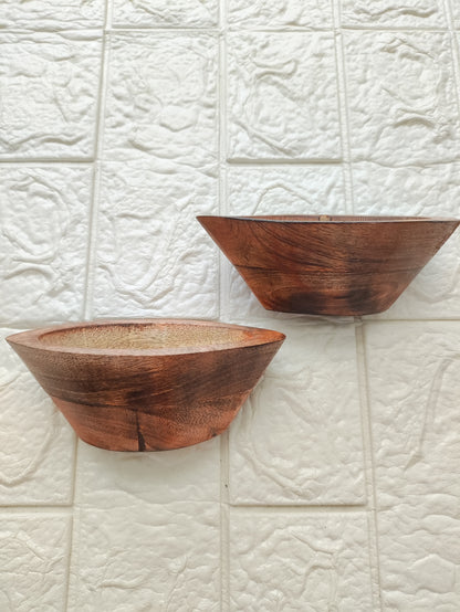 Eye Wooden Bowl for Candles