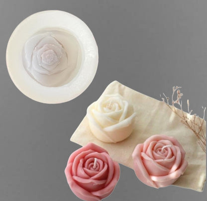 Small Rose Bud Candle Mould
