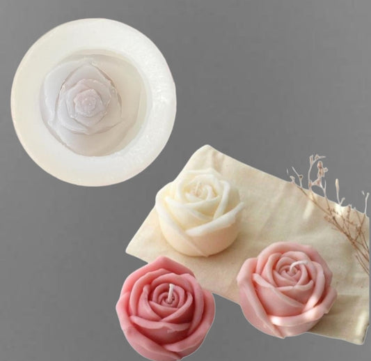 Small Rose Bud Candle Mould