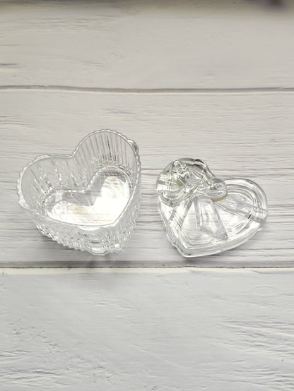 Heart Glass Jar for Candle Making