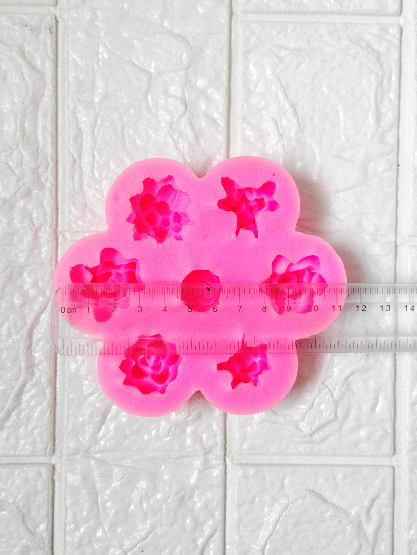 7 Cavity Succulent Candle Mould