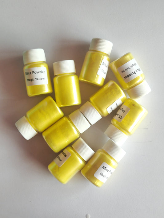 Mica Powder 10g - Magic Yellow