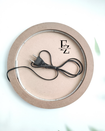 Moon Light Lamp MDF 10 Inches