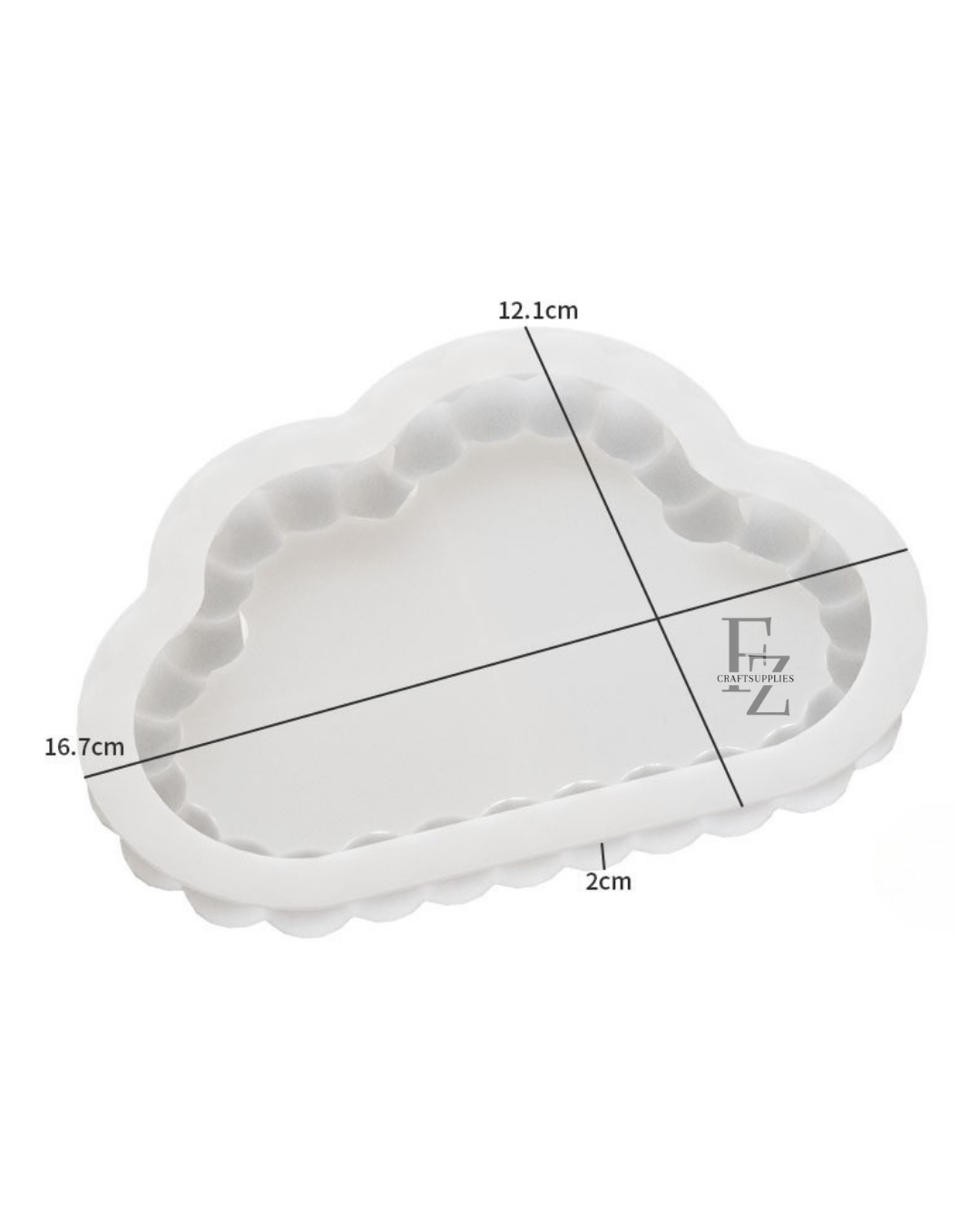 Cloud Bubble Tray Mould