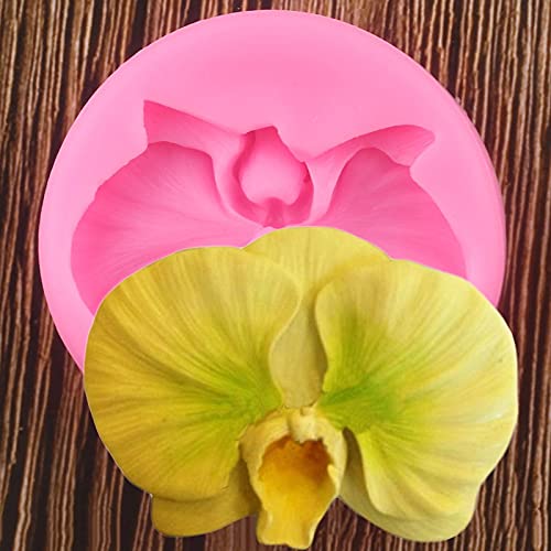Elegant Orchid Candle Mould