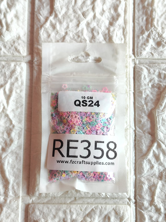 Hollow Star Sequins - 10g