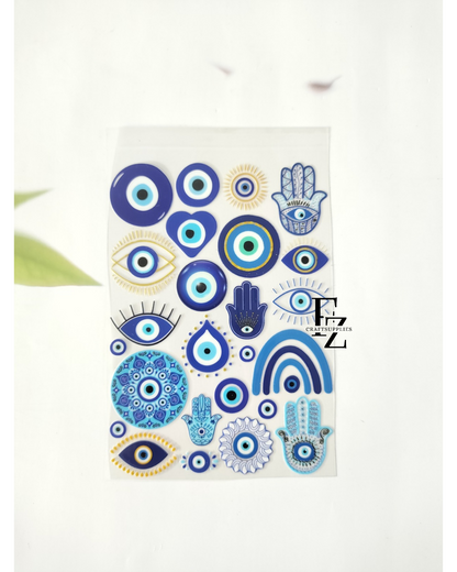 Evil eye Peel off Sticker