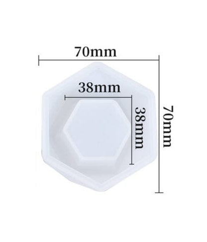 6 Corner T light holder/ Flower Pot Mould