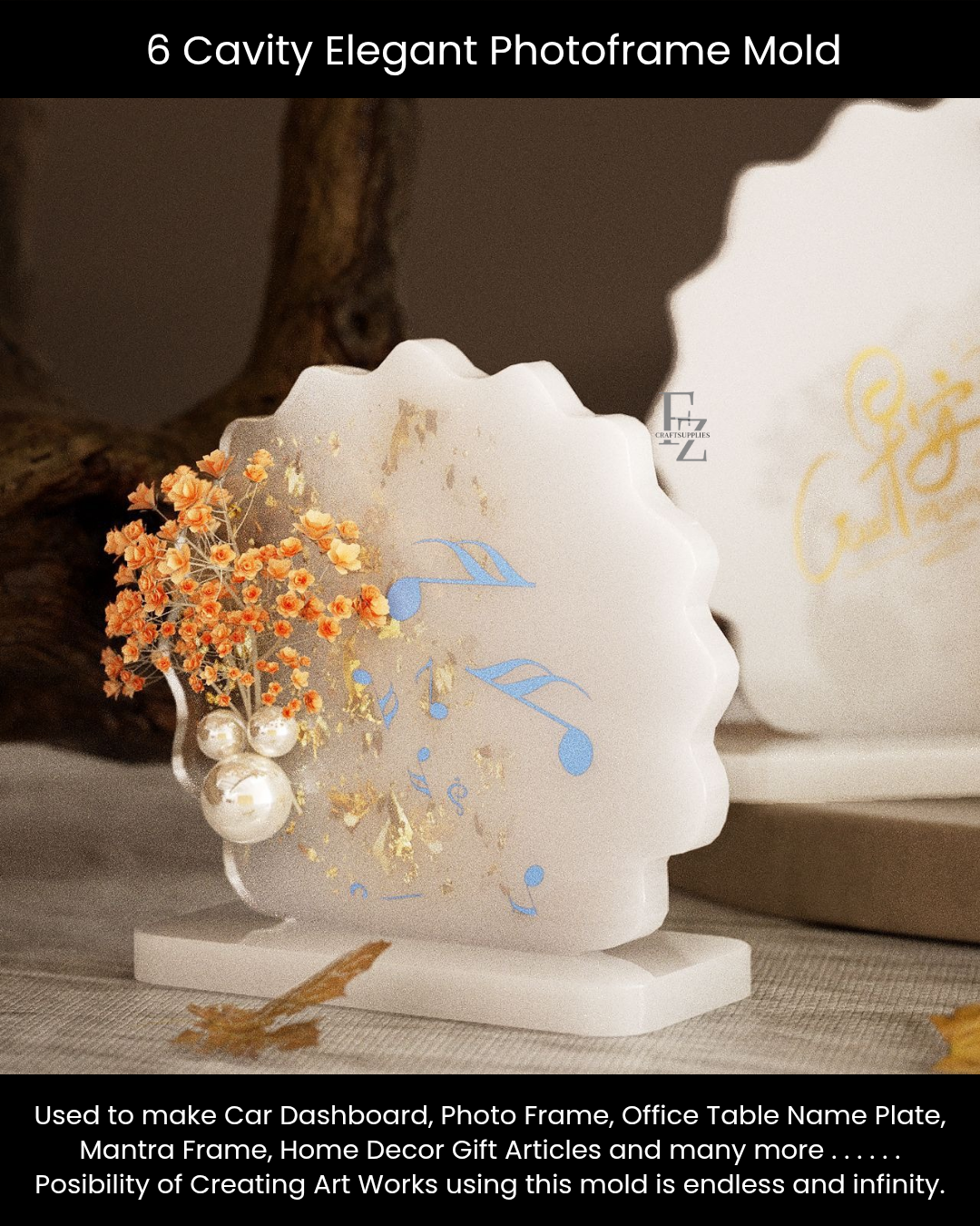 Elegant Photo Frame/ Dashboard Mould