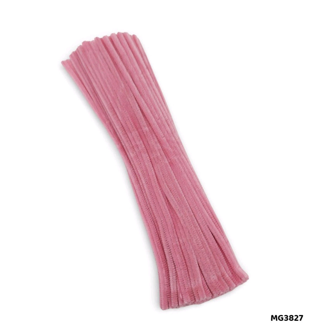 Pipe Cleaners 100 Pieces - Peach