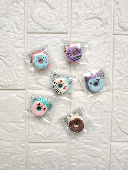Donut Eraser - 6 Pieces