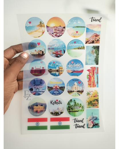 Travel Insert Sheet A5 - D58