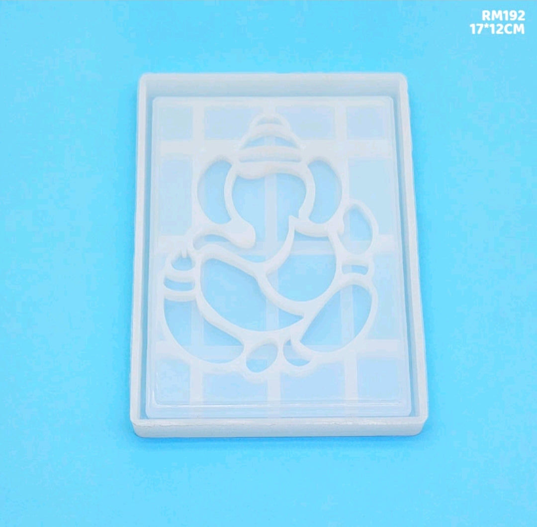 God Ganesh Frame Resin Mould