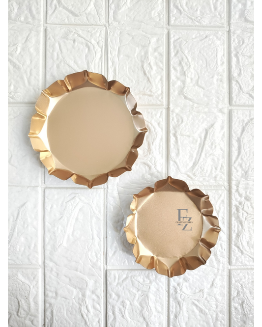 Flower Urli for Candle Making