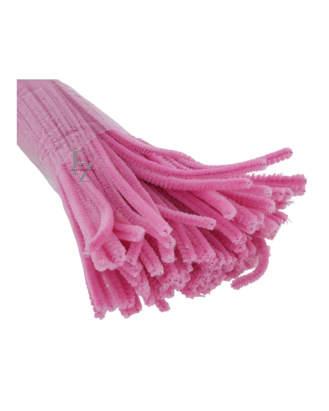 Pipe Cleaner Fark Pink - 1 Pack (100 pcs)