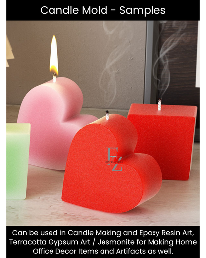 Heart Candle Mould