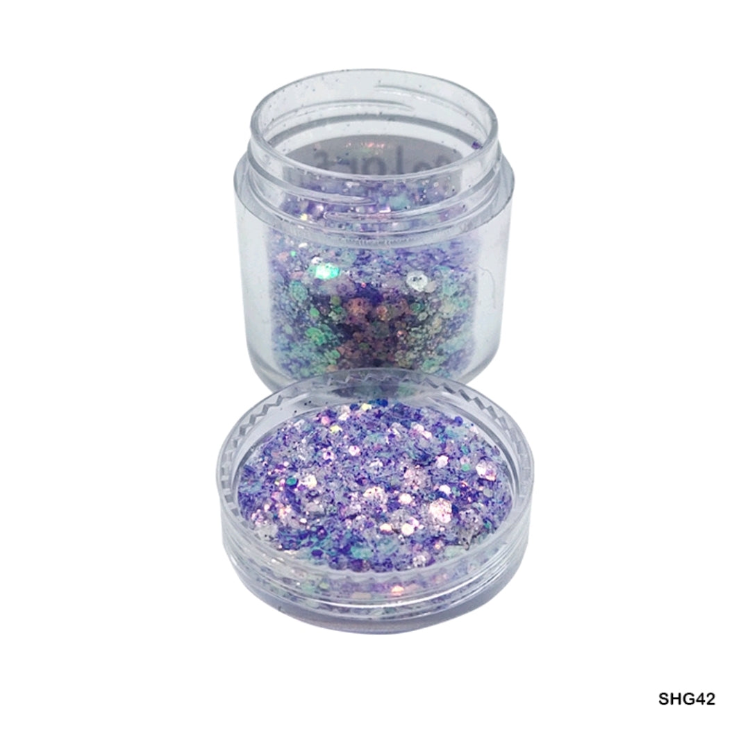 Shimmer Glitter Chunks - 10grams