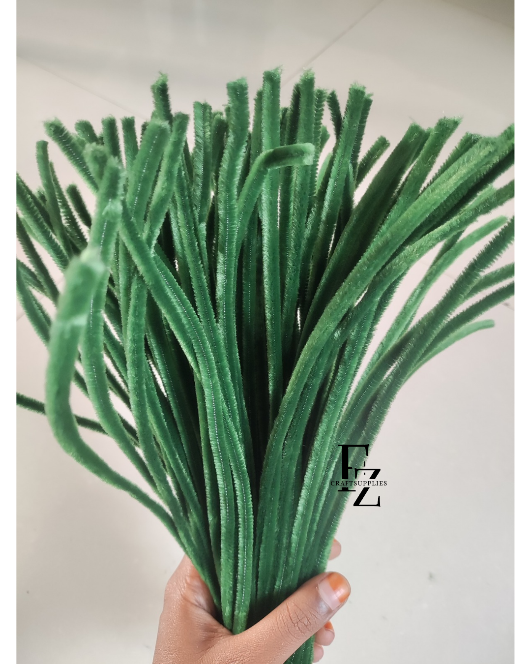 Pipe Cleaner Pine Green 1 Pack - 100 pcs