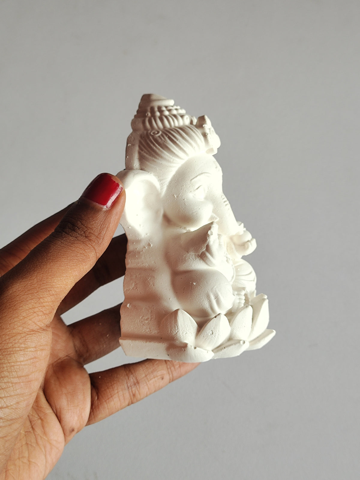 Ganesh with Lotus Mould