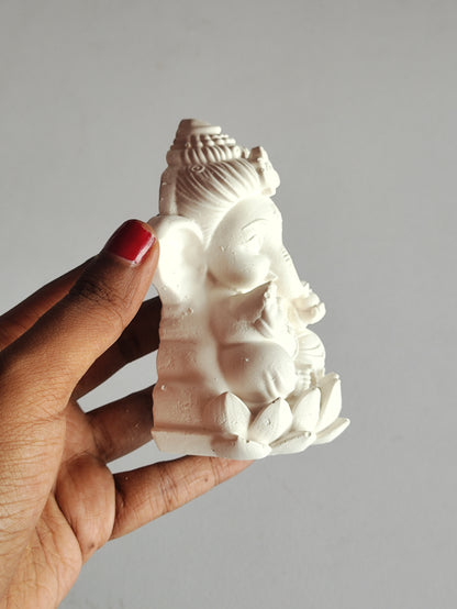 Ganesh with Lotus Mould