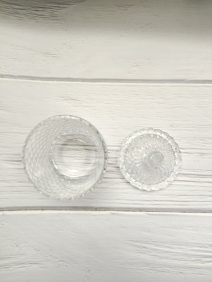 Diamond Candle Glass Jar -  Big
