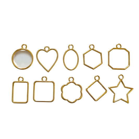 Mini Pendant Bezel Base - Pack of 10