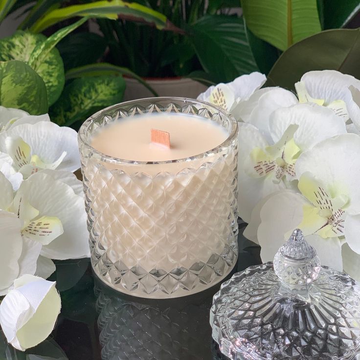 Diamond Candle Jar Small