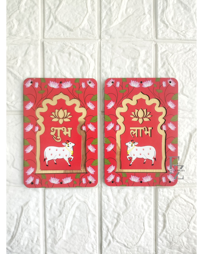 Big Pichwai Cow Jharokha Mdf